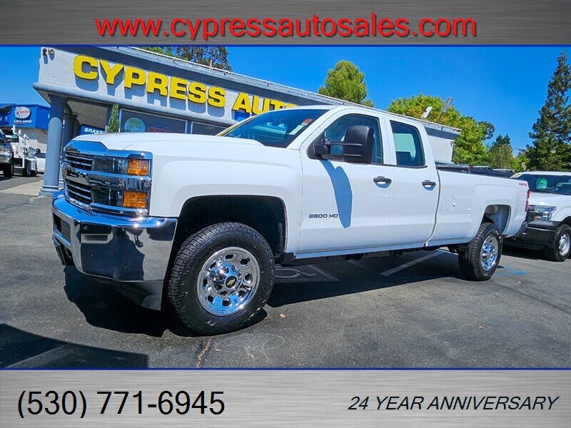 2017 Chevrolet Silverado 3500HD Work Truck Double Cab LB 4WD