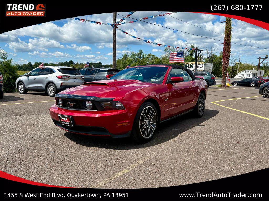 2012 Ford Mustang GT Premium Convertible RWD