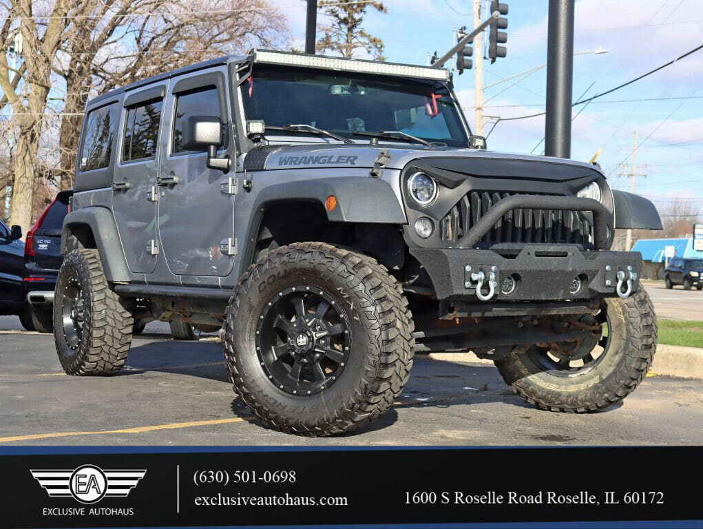 2016 Jeep Wrangler Unlimited Black Bear 4WD