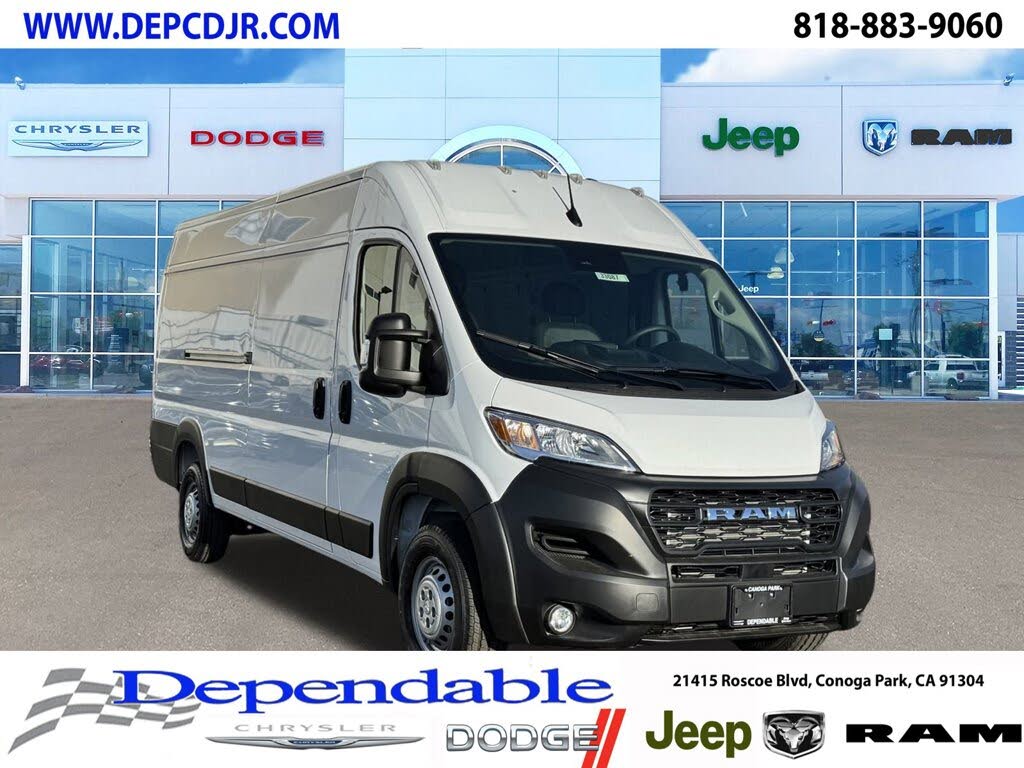 2025 RAM ProMaster 3500 Tradesman159 High Roof Extended Cargo Van FWD