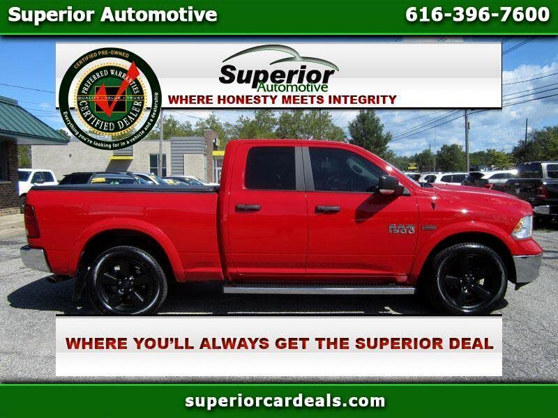 2017 RAM 1500 Outdoorsman Quad Cab 4WD