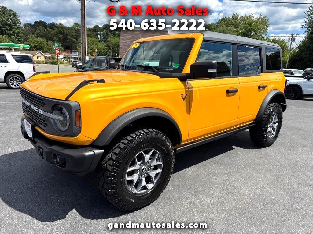 2022 Ford Bronco Badlands Advanced 4-Door 4WD