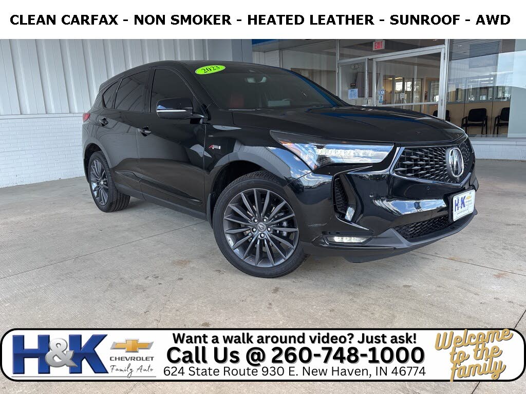 2023 Acura RDX SH-AWD with Advance and A-Spec Package