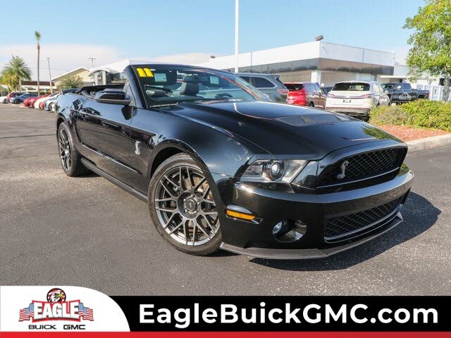 2011 Ford Mustang Shelby GT500 Convertible RWD