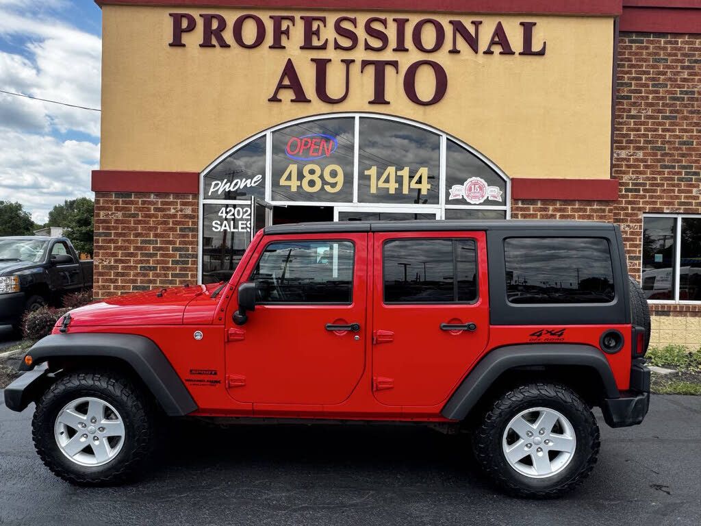 2018 Jeep Wrangler JK Unlimited Sport S 4WD