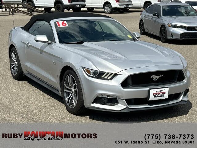 2016 Ford Mustang GT Premium Convertible RWD