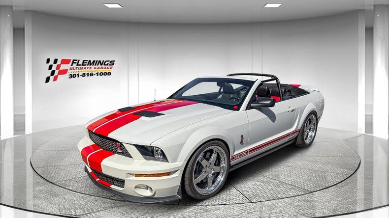 2008 Ford Mustang Shelby GT500 Convertible RWD