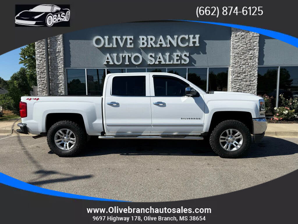 2018 Chevrolet Silverado 1500 LTZ Crew Cab 4WD