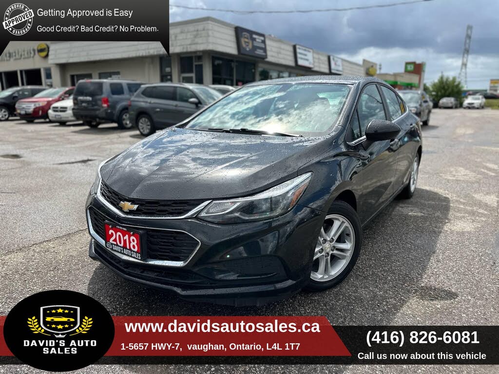 Chevrolet Cruze LT Sedan FWD 2018