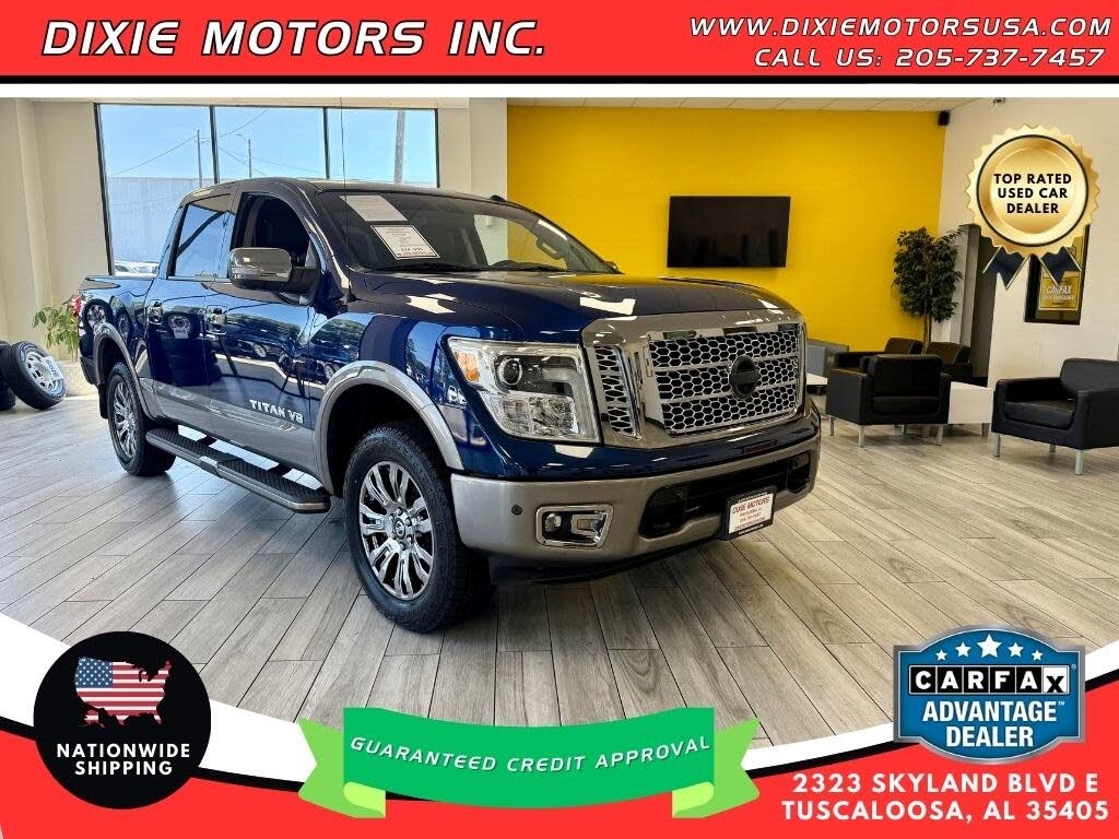 2018 Nissan Titan Platinum Reserve Crew Cab 4WD