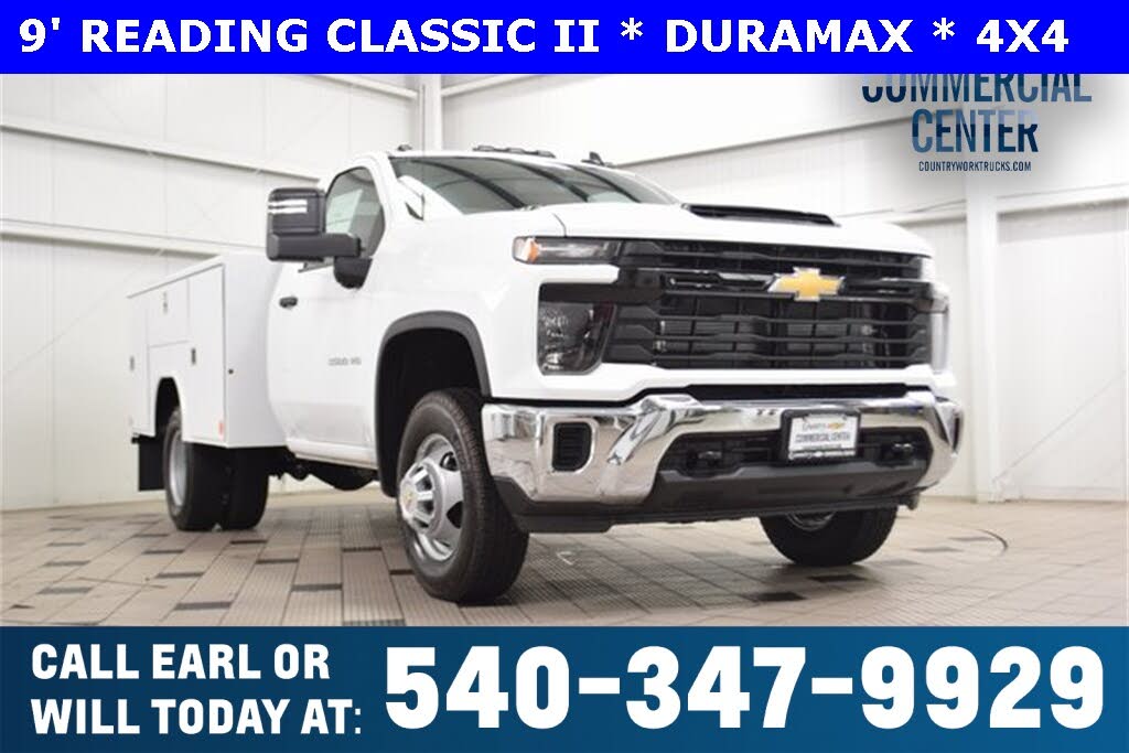 2025 Chevrolet Silverado 3500HD Chassis Work Truck Regular Cab 4WD