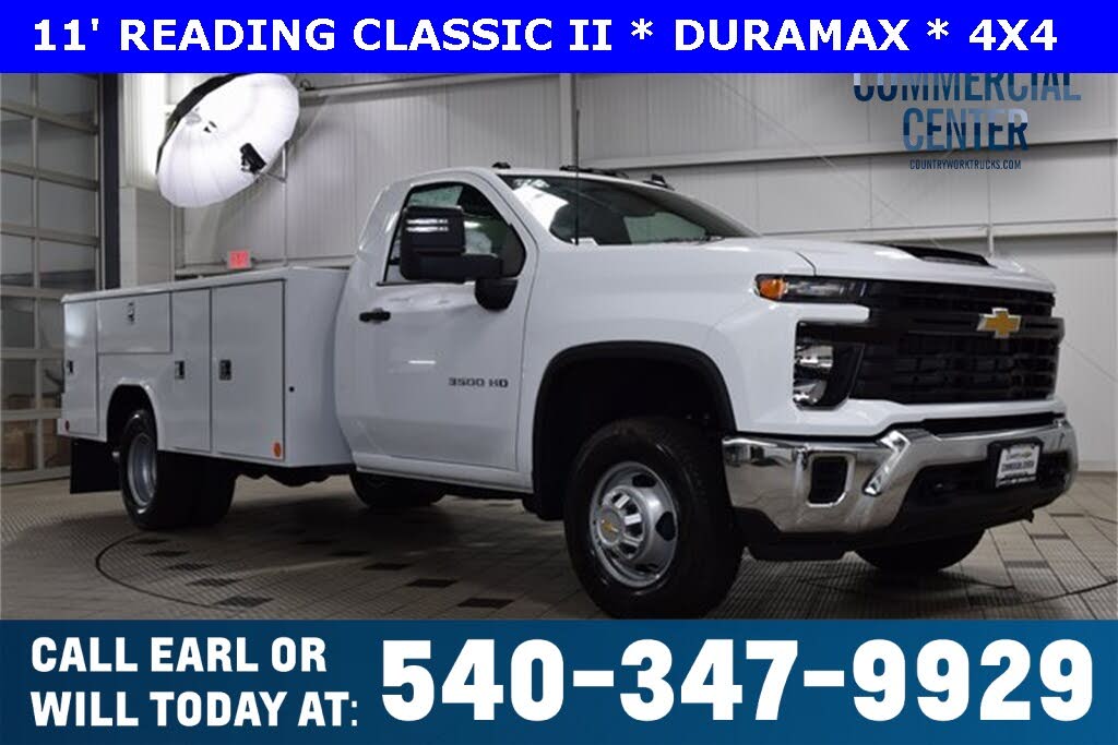 2025 Chevrolet Silverado 3500HD Chassis Work Truck Regular Cab 4WD