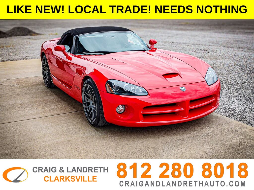 2003 Dodge Viper SRT10 Roadster RWD