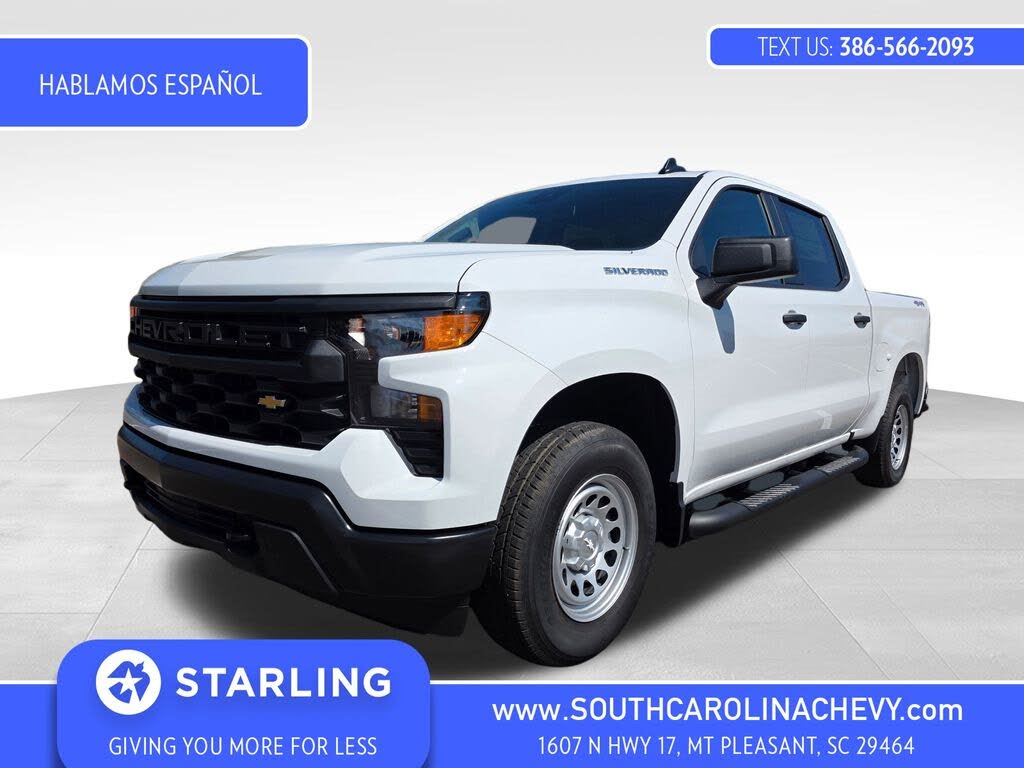 2025 Chevrolet Silverado 1500 Work Truck Crew Cab 4WD