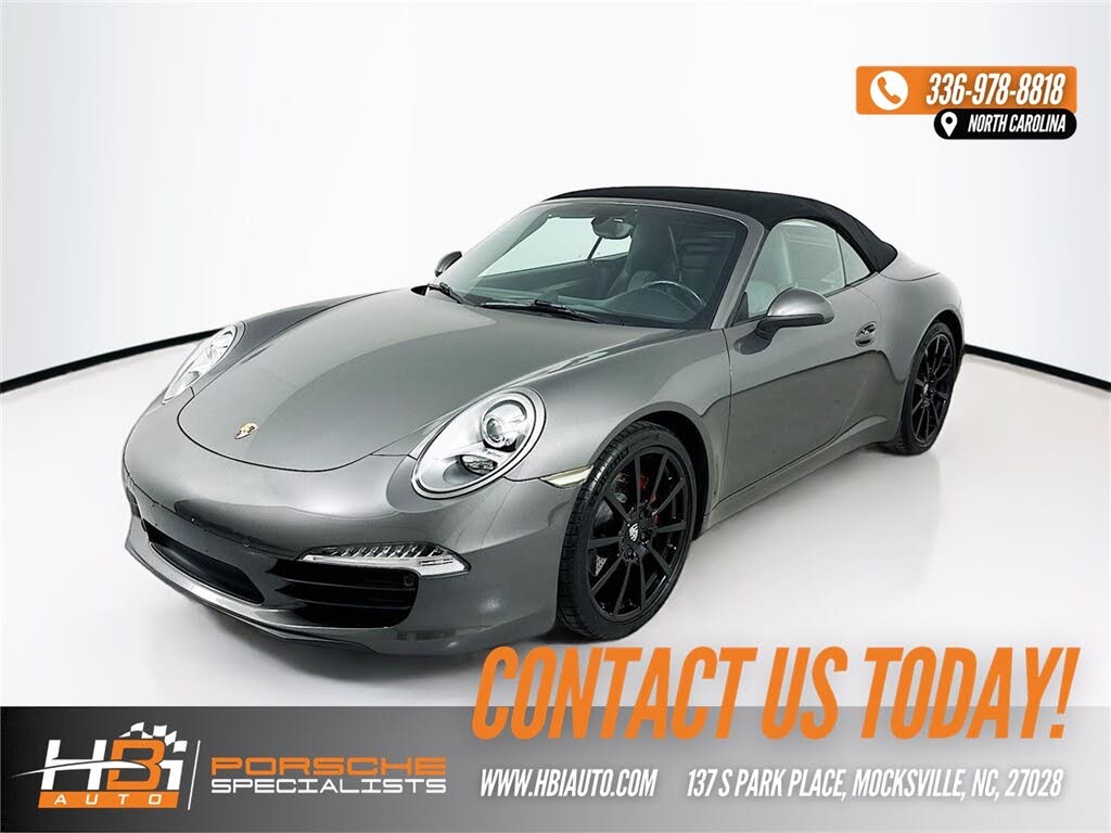 2013 Porsche 911 Carrera Cabriolet RWD