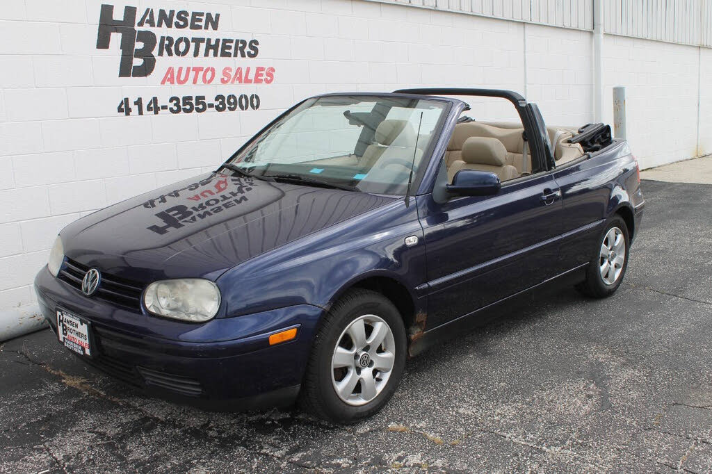2002 Volkswagen Cabrio 2 Dr GLX Convertible