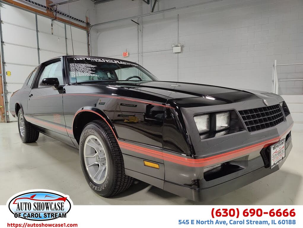 1987 Chevrolet Monte Carlo SS Aero RWD