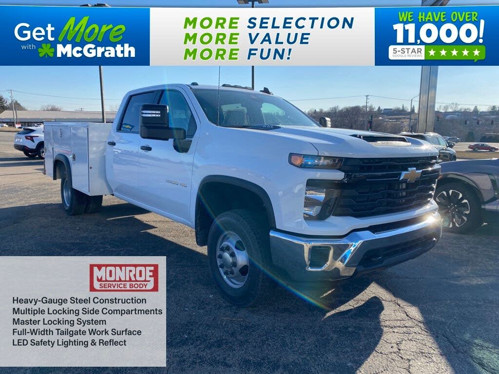 2025 Chevrolet Silverado 3500HD Work Truck Crew Cab LB 4WD