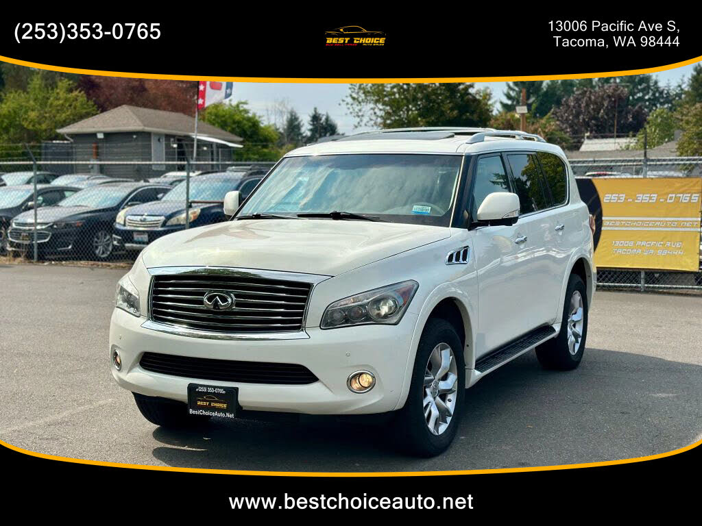 2011 INFINITI QX56 4WD with Split Bench Seat Package