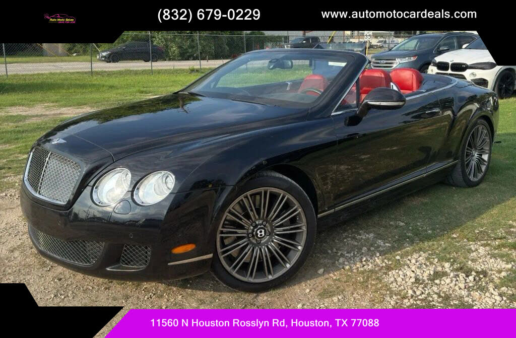 2010 Bentley Continental GTC Speed AWD