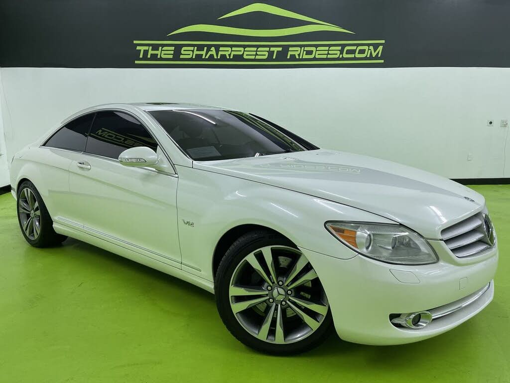 Used White Mercedes-Benz CL-Class for Sale - CarGurus