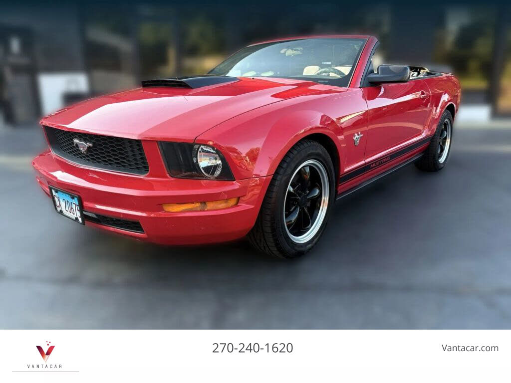 2009 Ford Mustang V6 Premium Convertible RWD