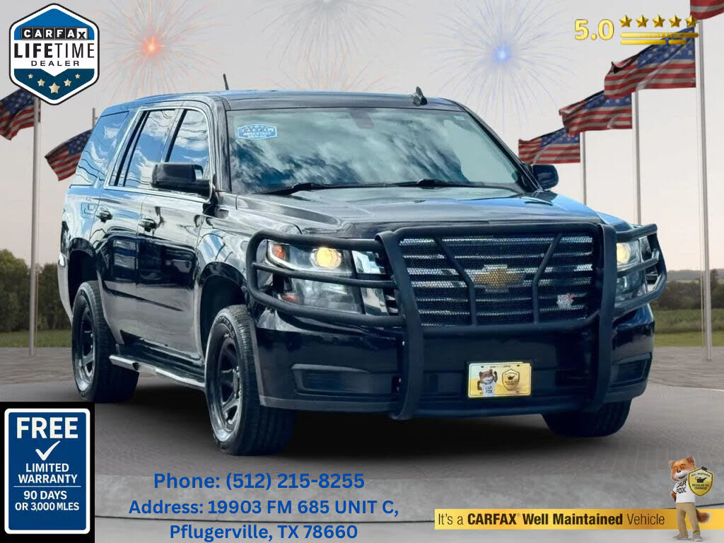 2020 Chevrolet Tahoe Police RWD