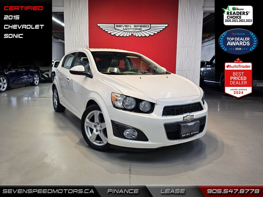 2015 Chevrolet Sonic LTZ Hatchback FWD