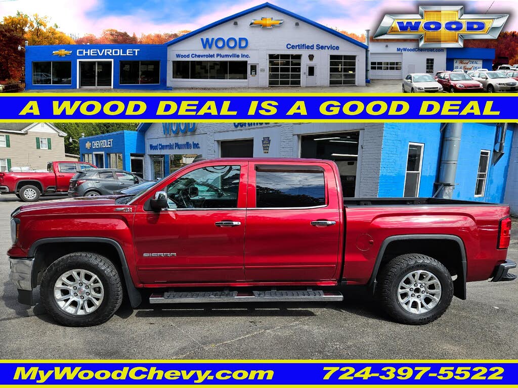 2018 GMC Sierra 1500 SLE Crew Cab 4WD