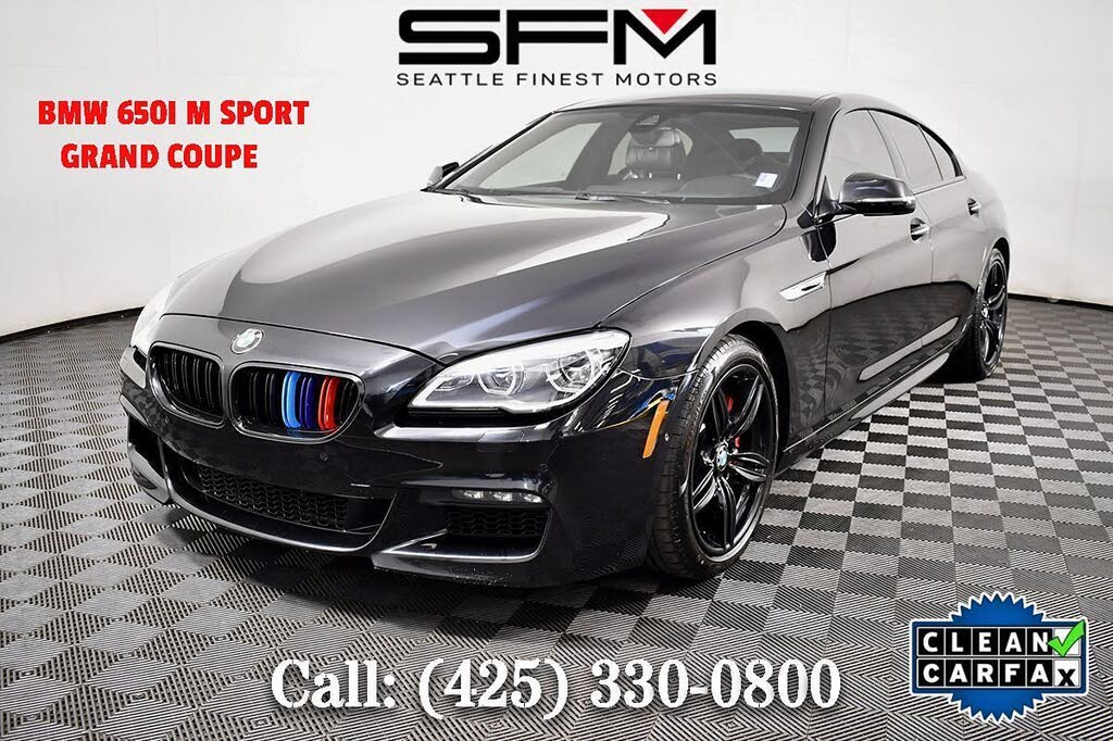 2017 BMW 6 Series 650i Gran Coupe RWD