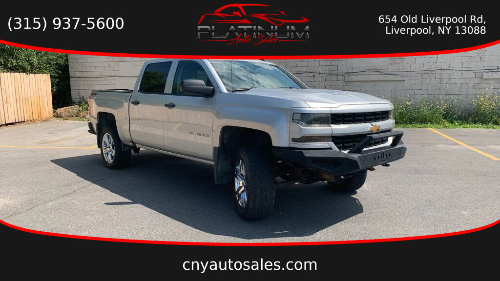 2018 Chevrolet Silverado 1500 Custom Crew Cab 4WD