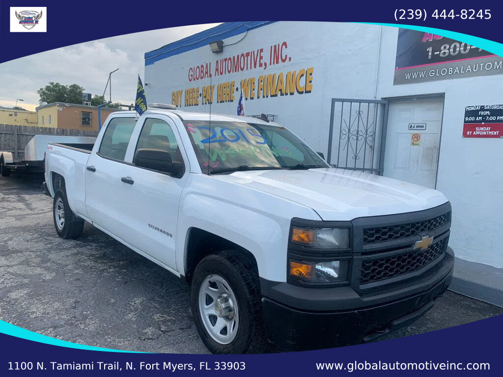 2015 Chevrolet Silverado 1500 Work Truck Crew Cab 4WD