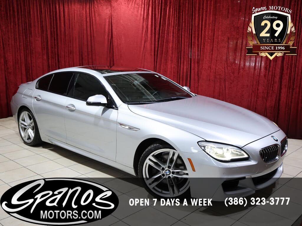 2016 BMW 6 Series 640i Gran Coupe RWD