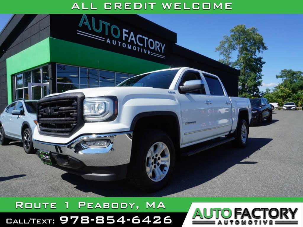 2018 GMC Sierra 1500 SLT Crew Cab 4WD