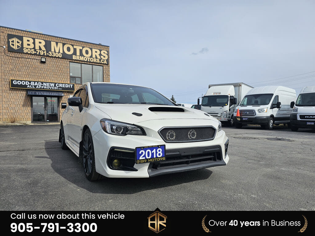 2018 Subaru WRX STI Limited AWD with Wing Spoiler