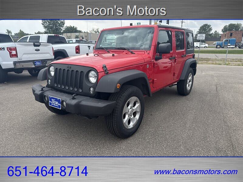 2016 Jeep Wrangler Unlimited Sport S 4WD