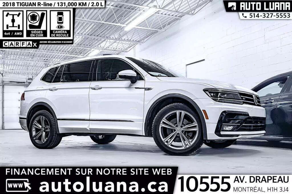 2018 Volkswagen Tiguan Highline 4Motion