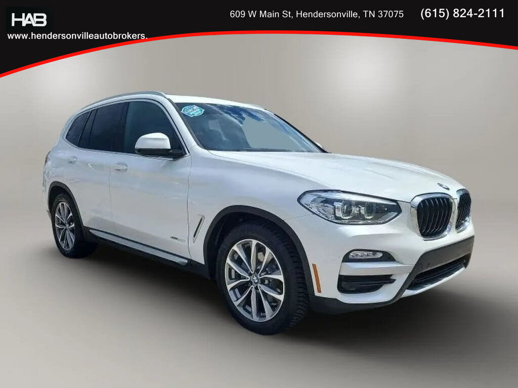 2018 BMW X3 xDrive30i AWD