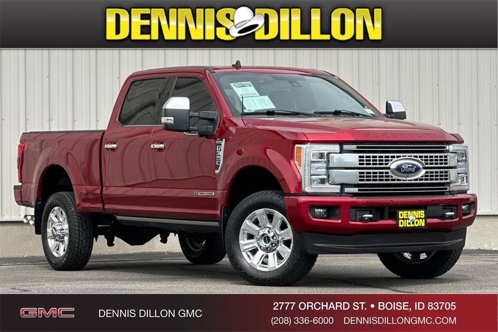 2019 Ford F-350 Super Duty Platinum Crew Cab 4WD