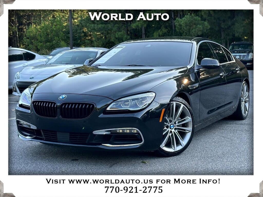 2017 BMW 6 Series 650i Gran Coupe RWD