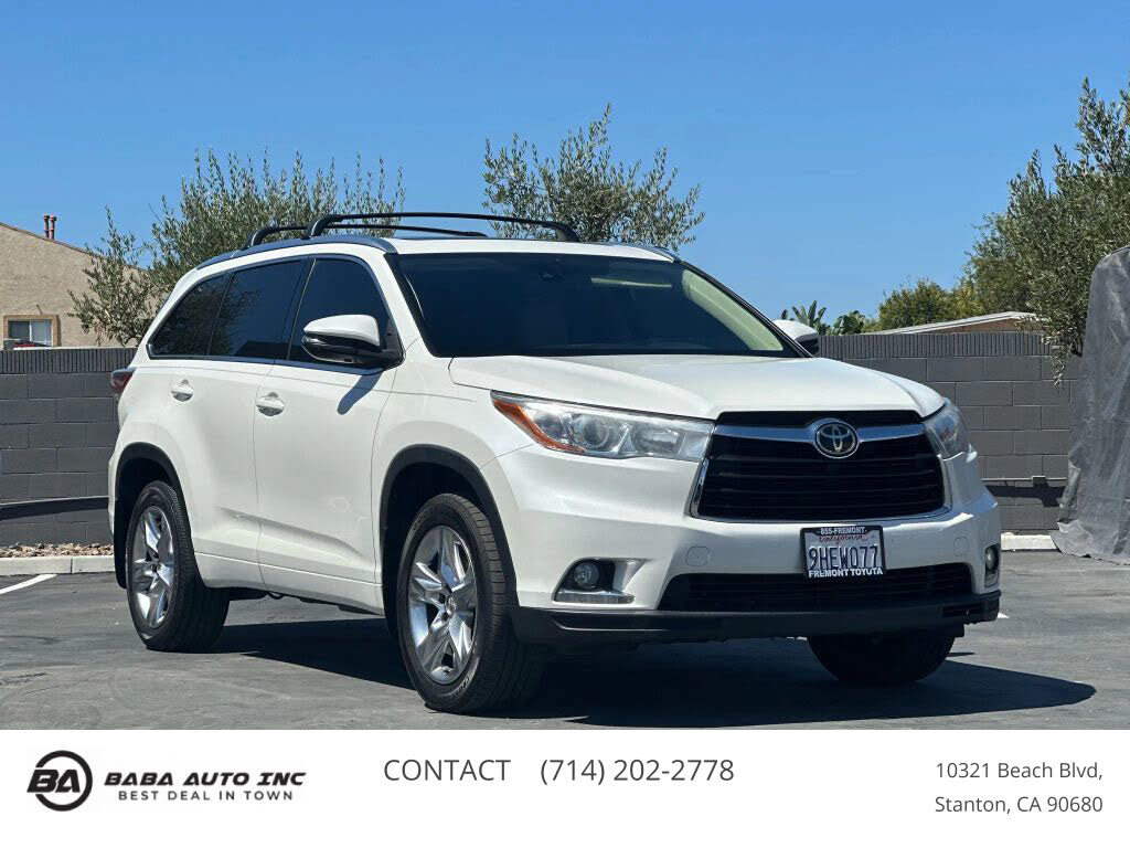 2014 Toyota Highlander Limited Platinum AWD