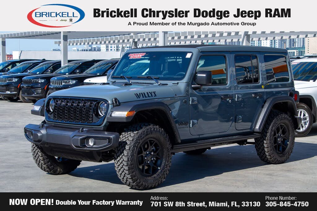 2025 Jeep Wrangler Willys 4-Door 4WD
