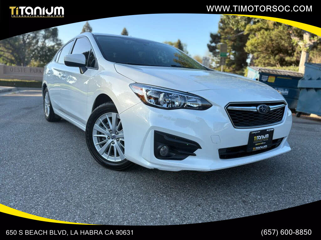 2018 Subaru Impreza 2.0i Premium Sedan AWD
