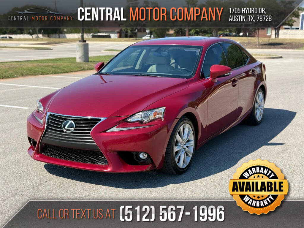 2015 Lexus IS 250 Crafted Line Sedan RWD