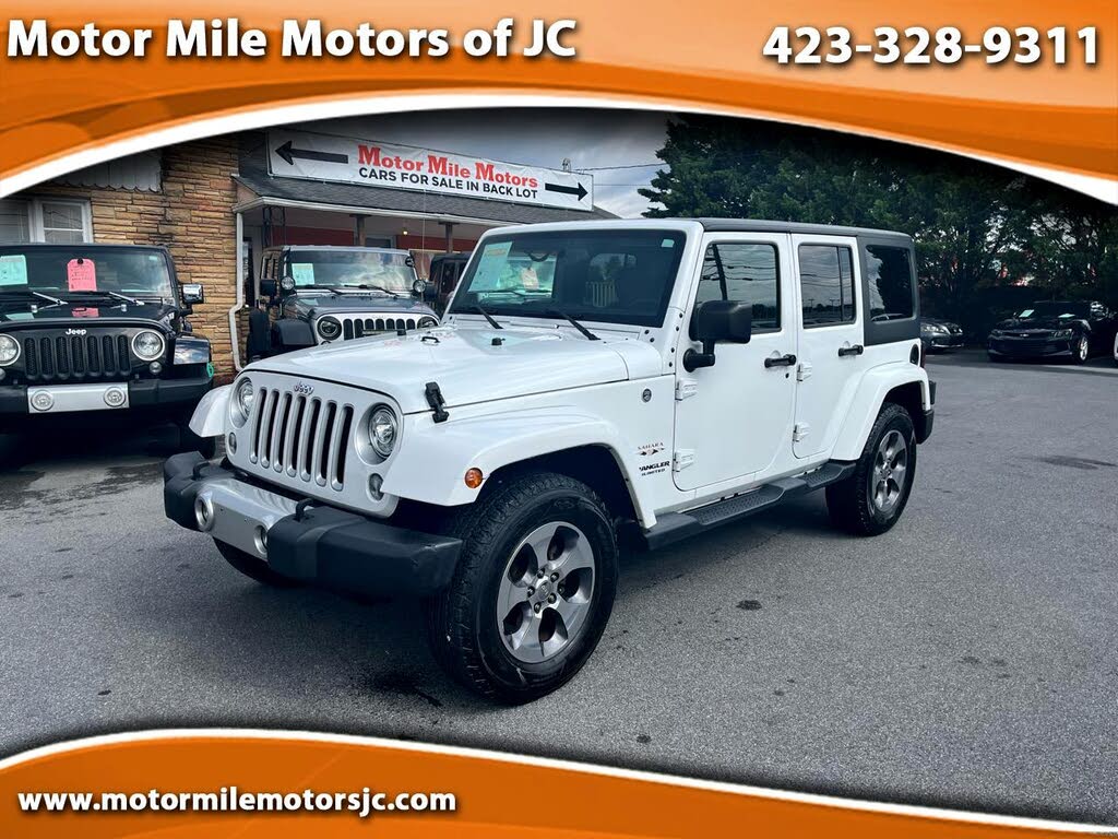 2017 Jeep Wrangler Unlimited Sahara 4WD