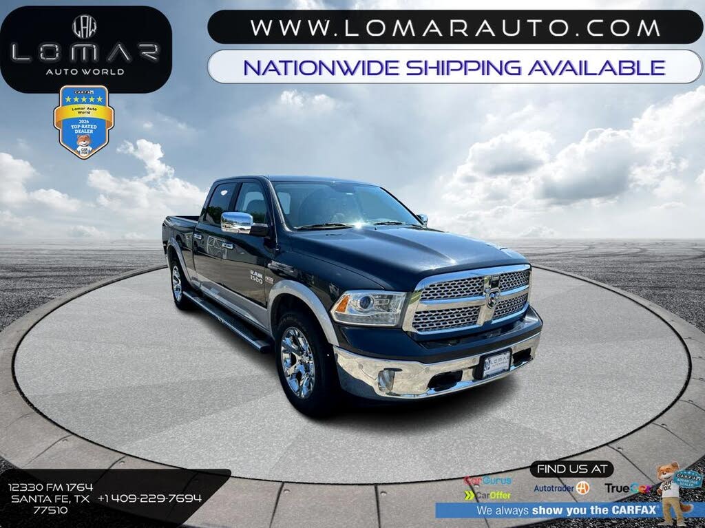 2017 RAM 1500 Laramie Crew Cab RWD
