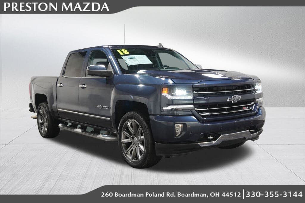 2018 Chevrolet Silverado 1500 LTZ Crew Cab 4WD