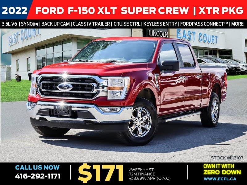 2022 Ford F-150 XLT SuperCrew LB 4WD