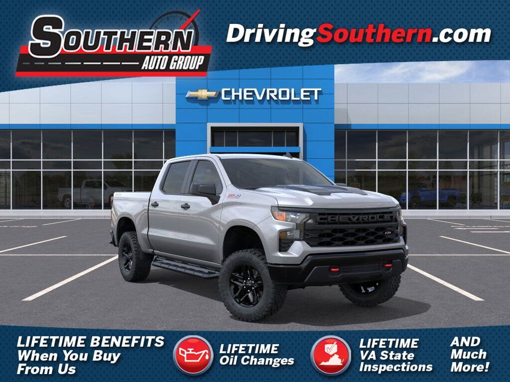 2026 Chevrolet Silverado 1500 Custom Trail Boss Crew Cab 4WD