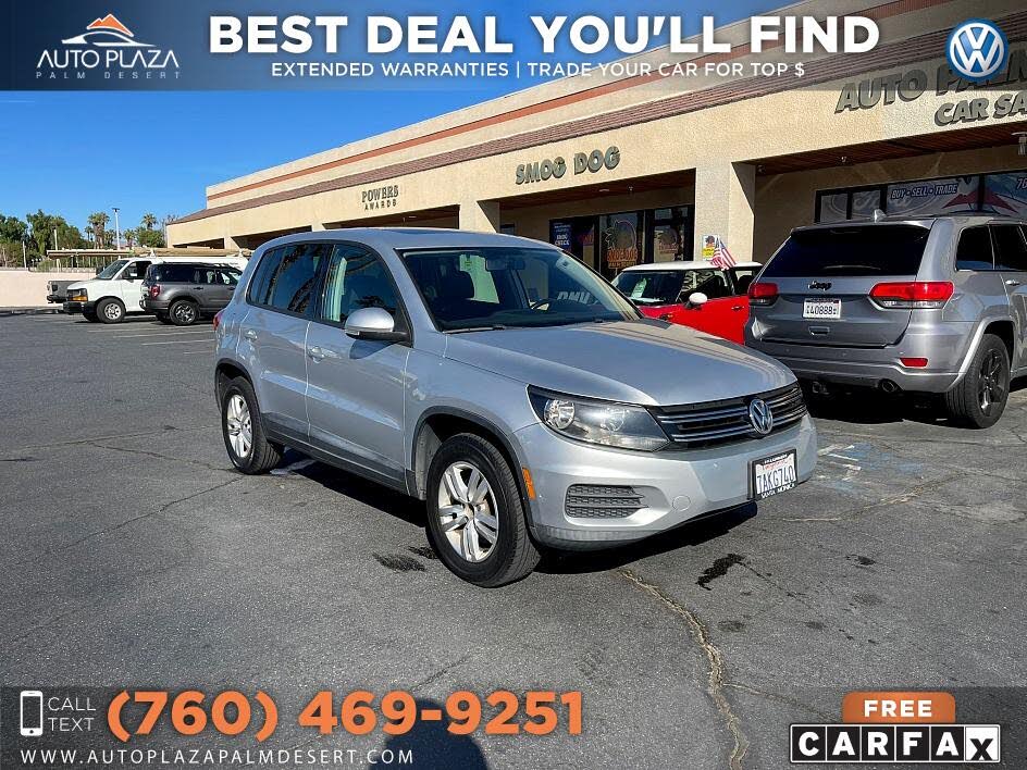 2013 Volkswagen Tiguan S with Sunroof
